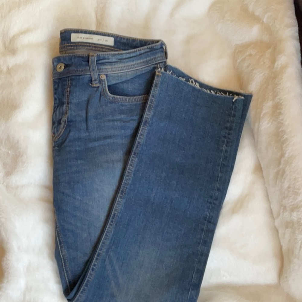 Anthropologie Pilcro slim straight 28